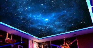 Натяжной потолок звездное небо Камень-на-Оби, цена от 5335 руб.
