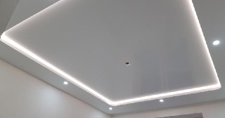 Светодиодные натяжные потолки Камень-на-Оби, цена от 1576 руб.